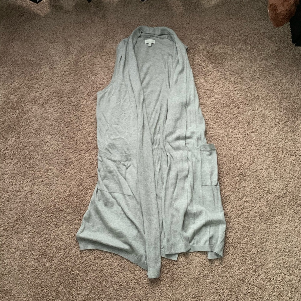 Open Front Sweater Vest | Lucky Brand